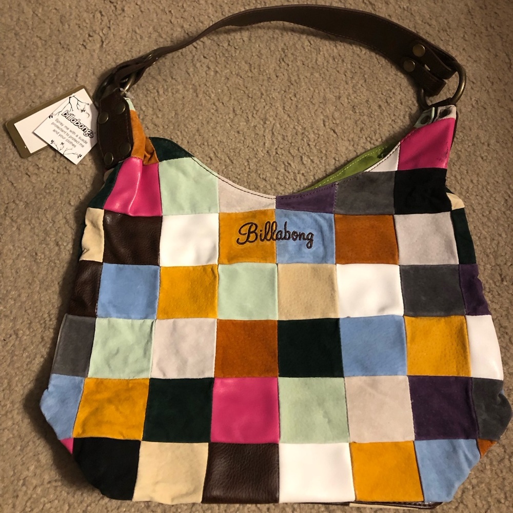 Billabong Colorblock Tote BNWT